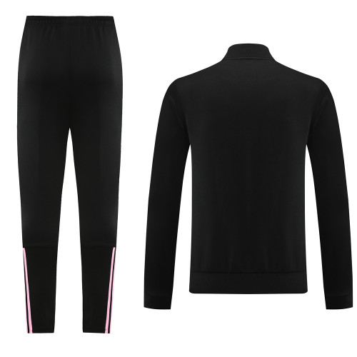 Inter Miami 2023 Men's Black Long Zip Jacket