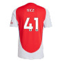 RICE #41 Arsenal 24/25 Authentic Men's Home Shirt - PL Font