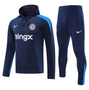 Chelsea 24/25 Men's Navy Hoodie Tracksuit