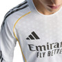 Real Madrid 25/26 Authentic Men's Home Long Sleeve Shirt