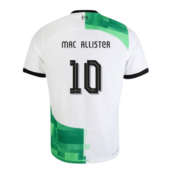 MAC ALLISTER #10 Liverpool 23/24 Authentic Men's Away Shirt - LFC Font