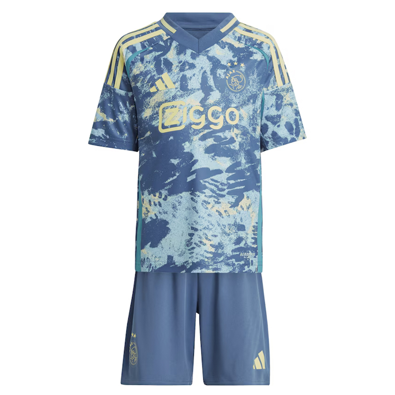 Ajax 24/25 Kid's Away Shirt and Shorts