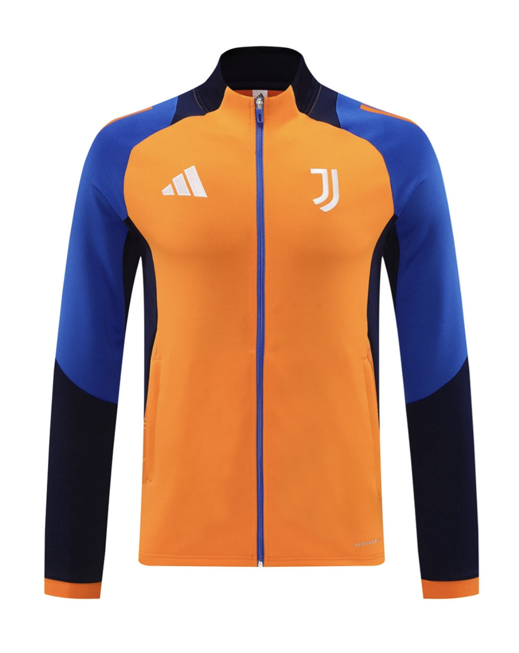 Juventus 24/25 Men's Orange Long Zip Jacket
