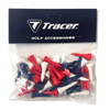 Tracer Wood Golf Tees 1" (50 count)