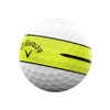 Callaway Chrome Tour 360 Yellow Stripe Golf Balls