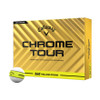 Callaway Chrome Tour 360 Yellow Stripe Golf Balls