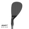 Cleveland RTZ2 Black Satin Wedge