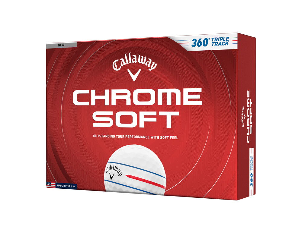 Callaway Chrome Soft 360 Triple Track Golf Balls | Fiddler's Green