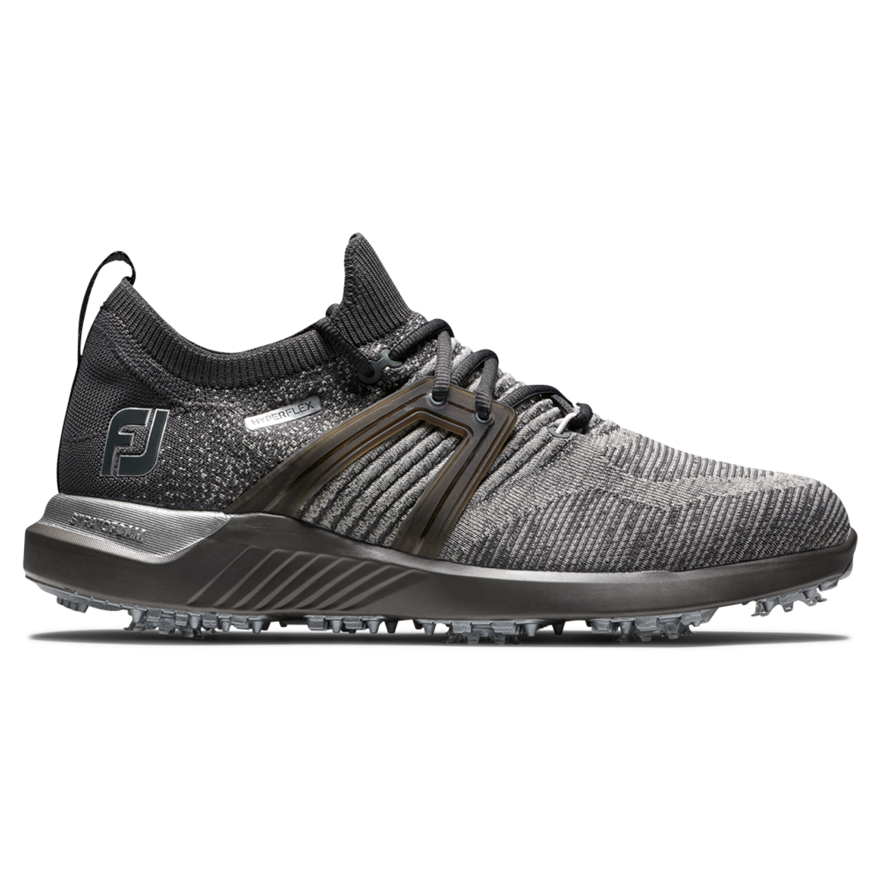 FootJoy HyperFlex Golf Shoes (Charcoal/Grey) 51081 (Previous Season Style) Fiddlers Green