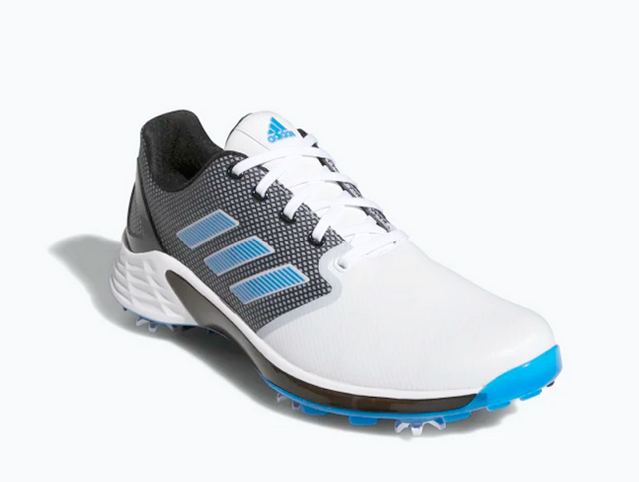 Adidas Golf Shoes (White/Blue/Black) GW0215 | Fiddler's Green