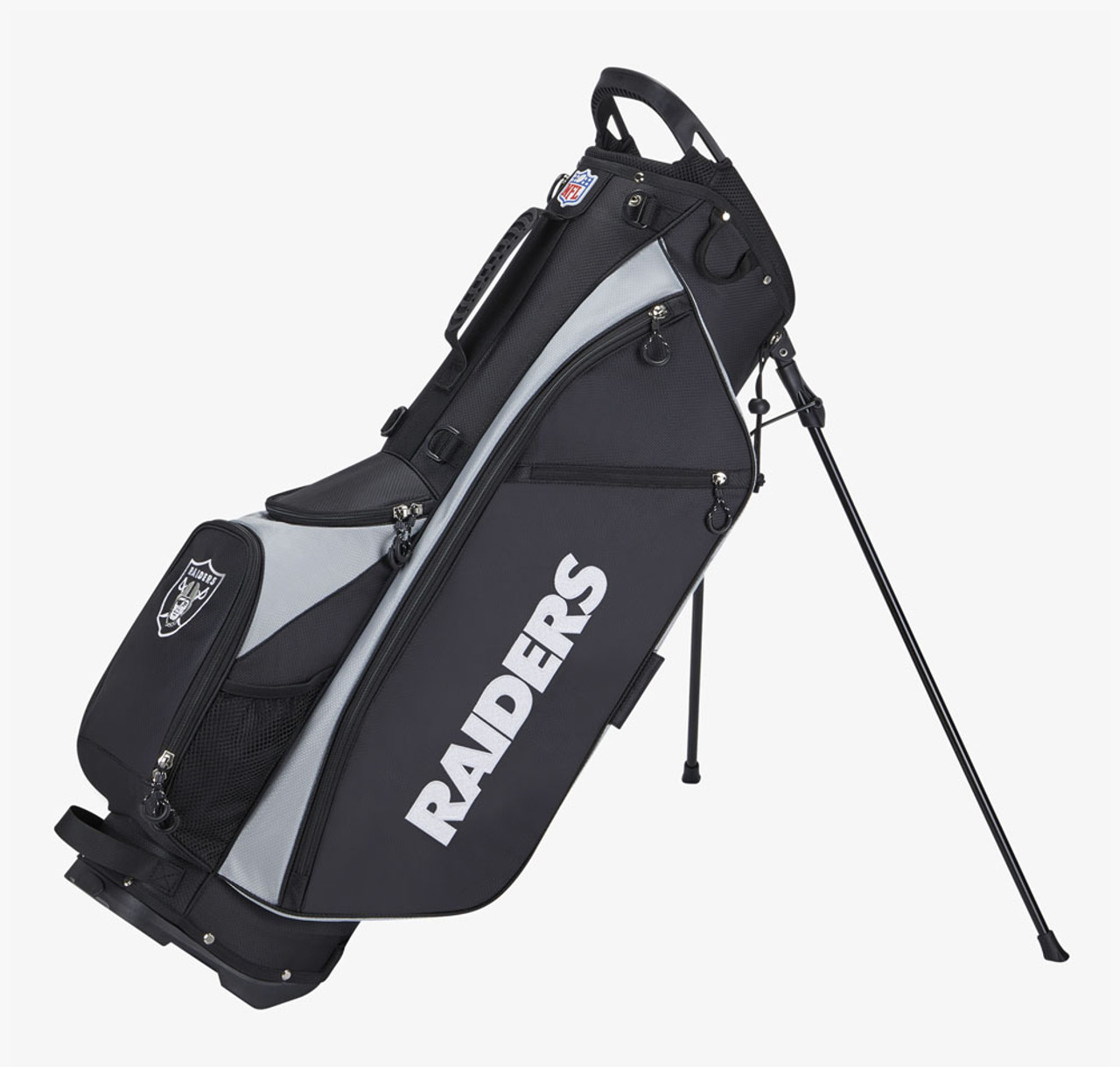Wilson NFL Carry Stand Bag (Las Vegas Raiders)