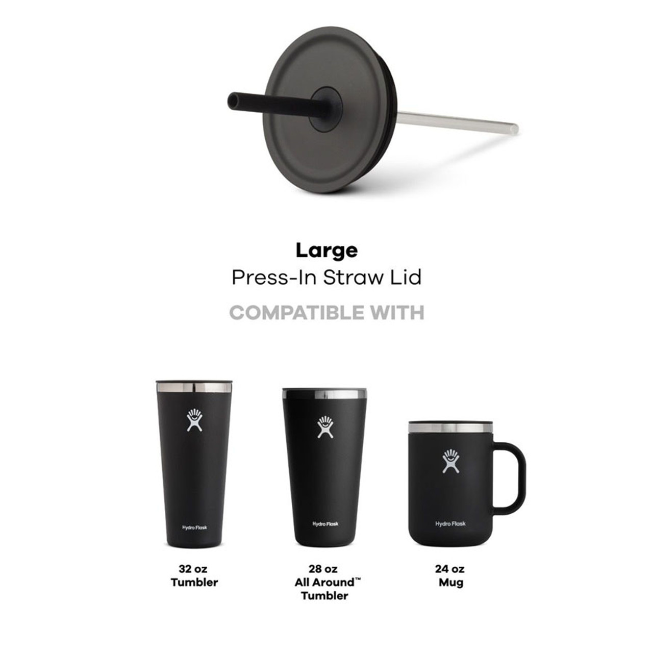  Hydro Flask Press-In Lids Various - Tumbler and