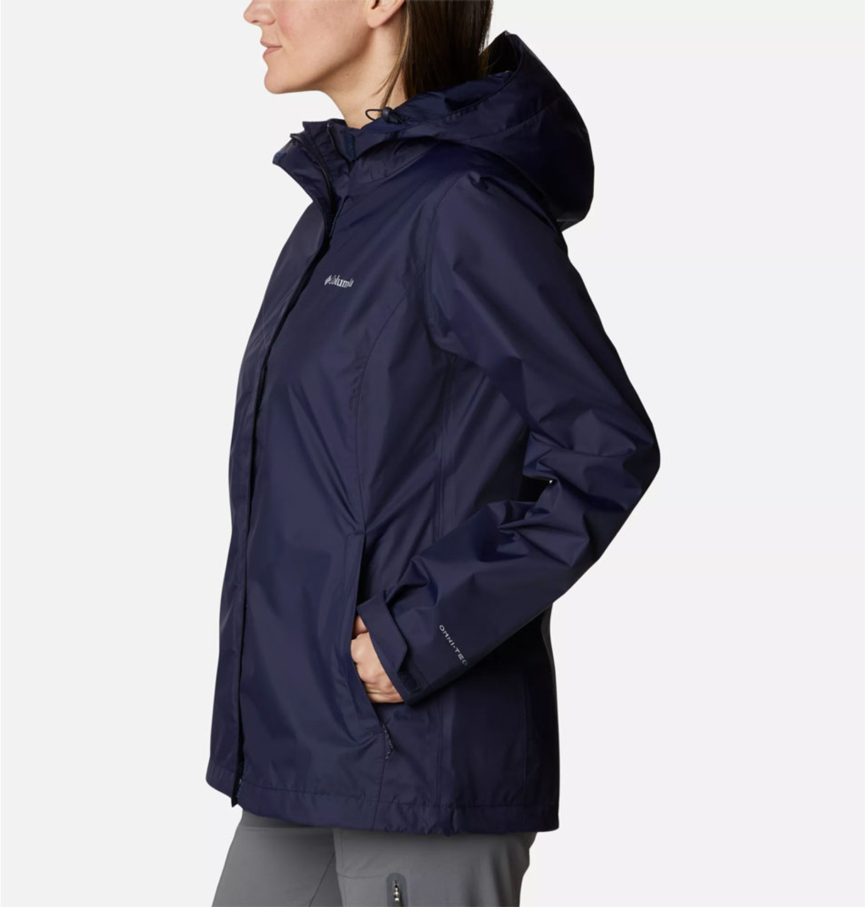 Women's arcadia ii waterproof hot sale breathable jacket with packable hood