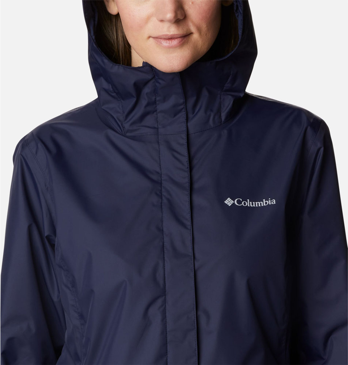 Columbia Women's Arcadia II Waterproof Rain Jacket - Columbia Navy — Dave's  New York