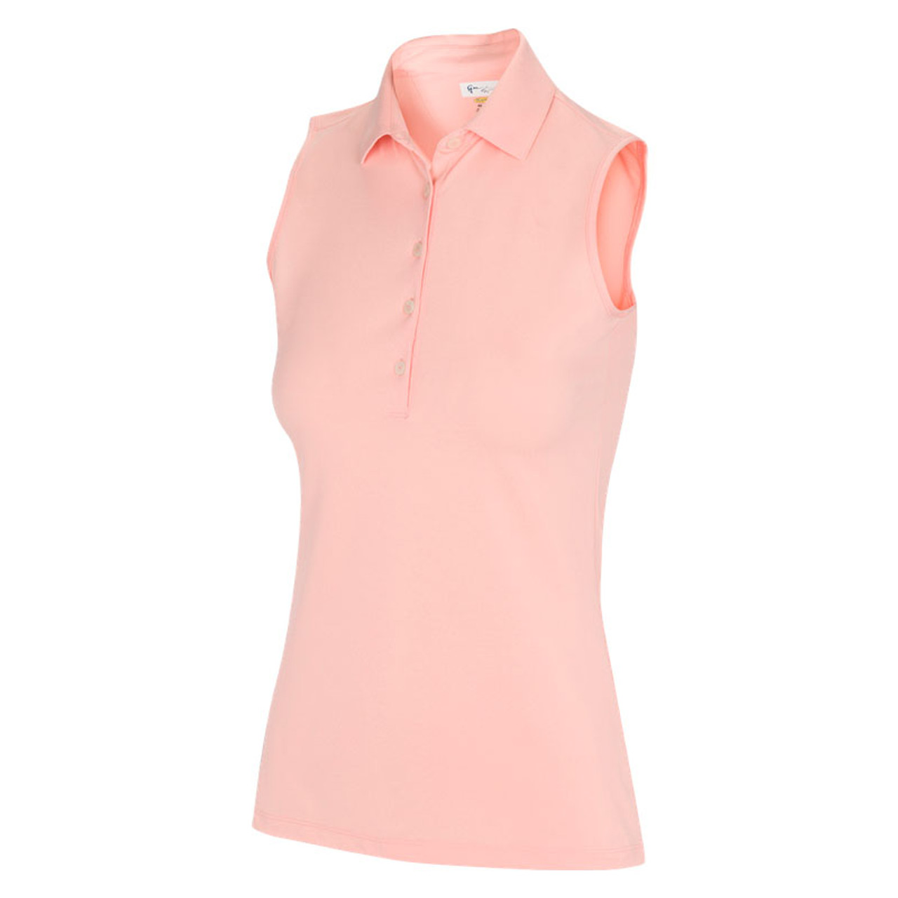 Greg Norman Sleeveless Freedom Micro Pique Stretch Polo