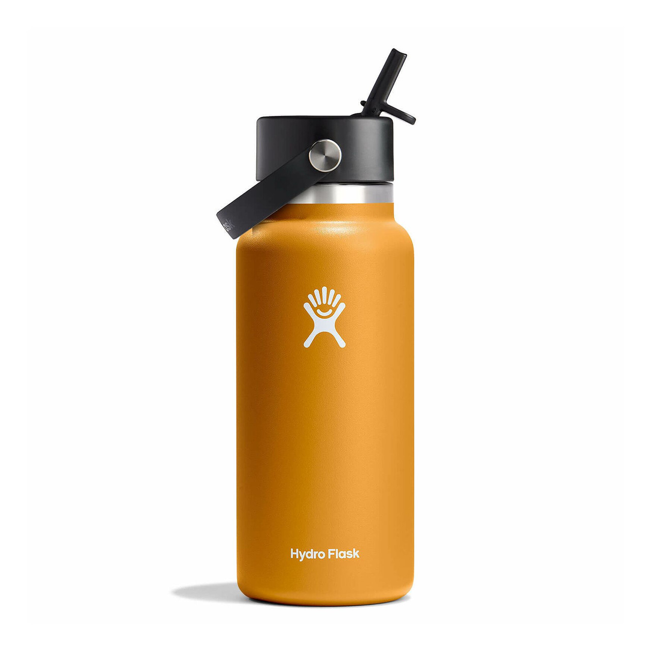 Hydro Flask Wide Mouth Water Bottle w/Flex Straw Cap | Fiddler's Green