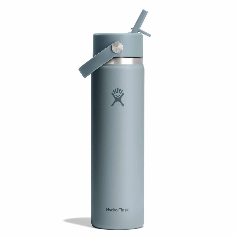 Hydro Flask Wide Mouth Water Bottle w/Flex Straw Cap | Fiddler's Green
