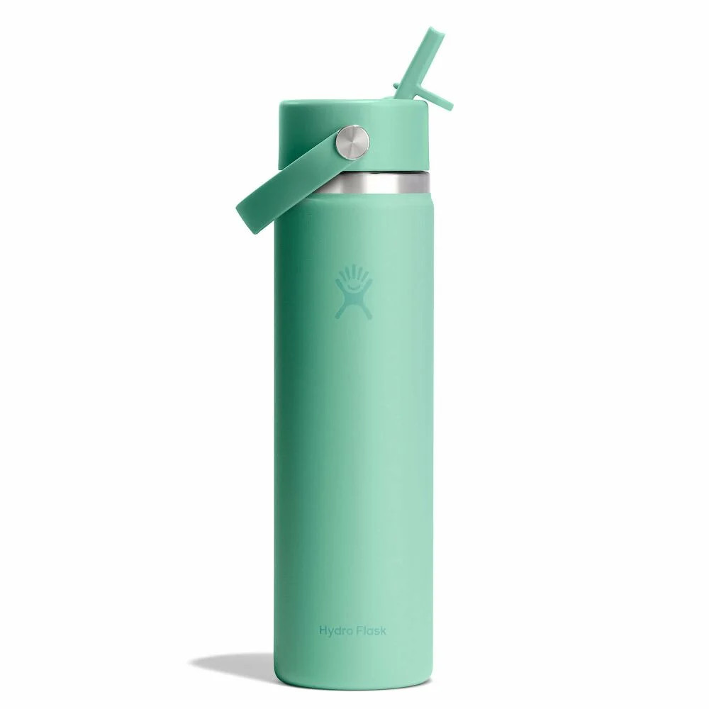 Hydro Flask Wide Mouth Water Bottle w/Flex Straw Cap | Fiddler's Green