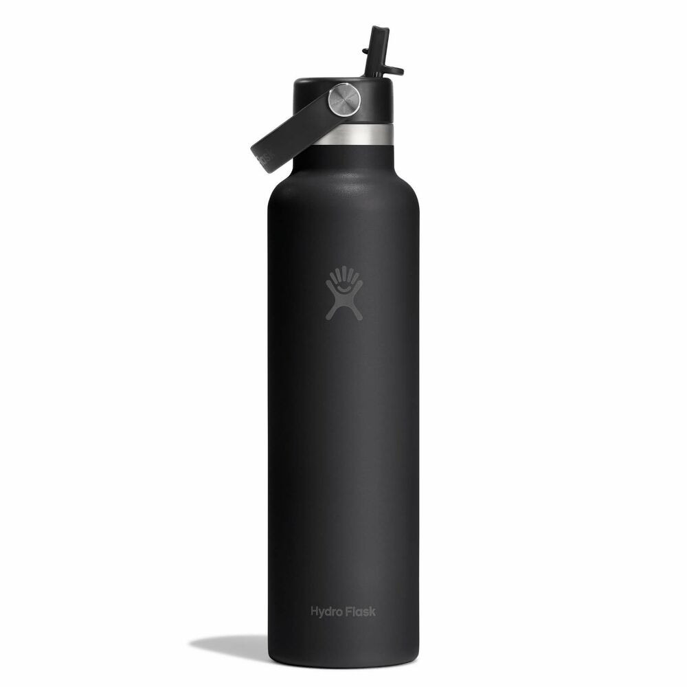 Hydro Flask Standard Mouth Water Bottle w/Flex Straw Cap