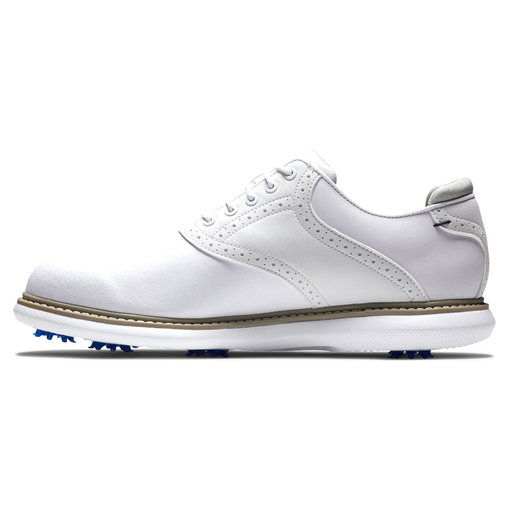 FootJoy Men's Traditions Golf Shoes (White) 57903 | Fiddler's Green
