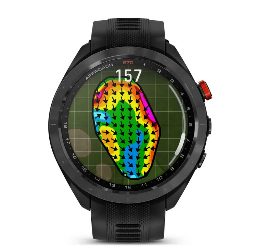 Garmin Approach S70 GPS Golf Smartwatch 47mm Fiddler's Green