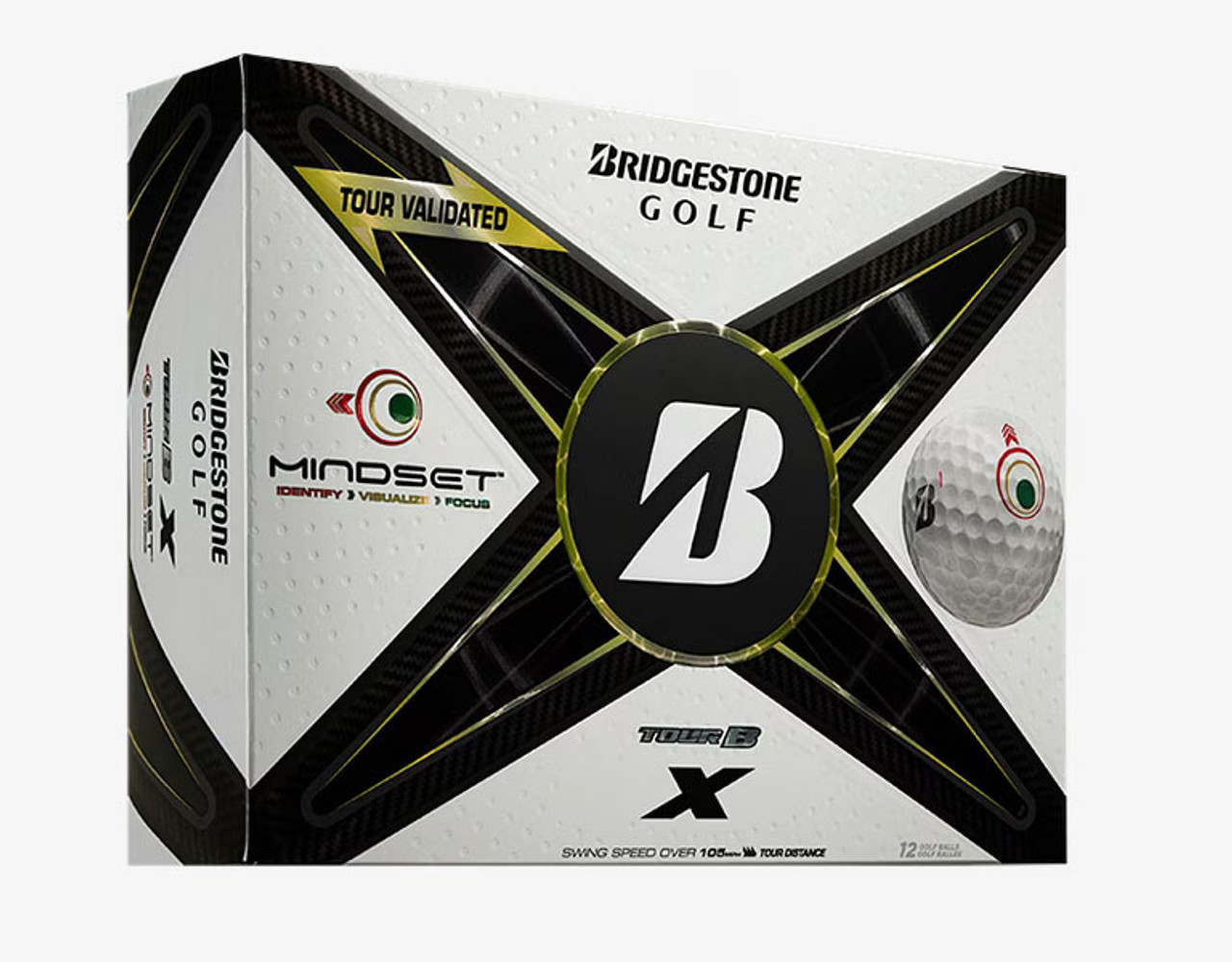 Bridgestone Tour B X MindSet Golf Balls | Fiddler's Green