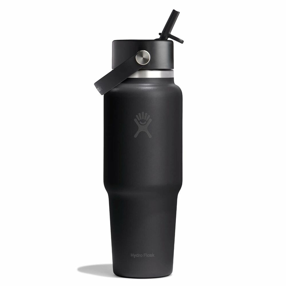 Hydro Flask Wide Mouth Travel Bottle w/Flex Straw Cap | Fiddler's