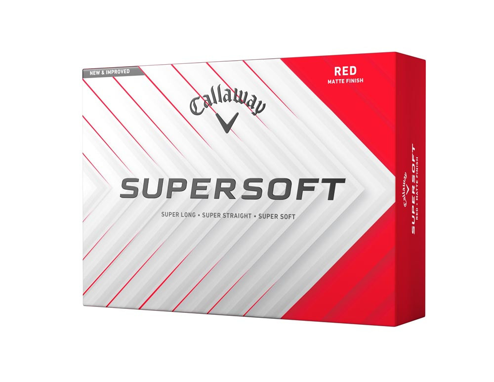 Callaway Supersoft Matte Color Golf Balls (Multiple Colors