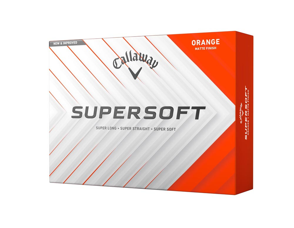 Callaway Supersoft Matte Color Golf Balls (Multiple Colors