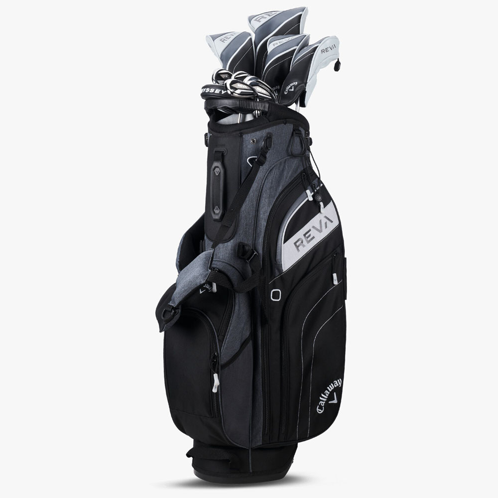 Callaway Women's REVA Black 11 pc Stand Bag Complete Set