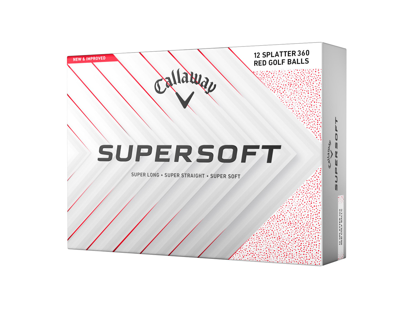 Callaway×ROUND and ROUNDELピンストライプ ブルゾン美品 Callaway Supersoft Splatter 360 Golf Balls | Fiddler's Green