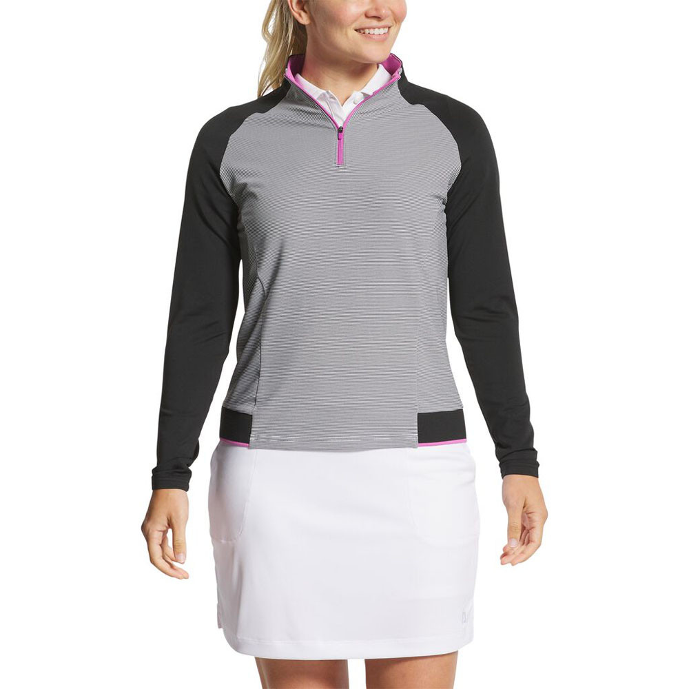 Nike Femme – Couche intermédiaire de course à pied Dri-FIT 1/4-Zip pour Nike Femme – Couche intermédiaire de course à pied Dri-FIT 1/4-Zip pour