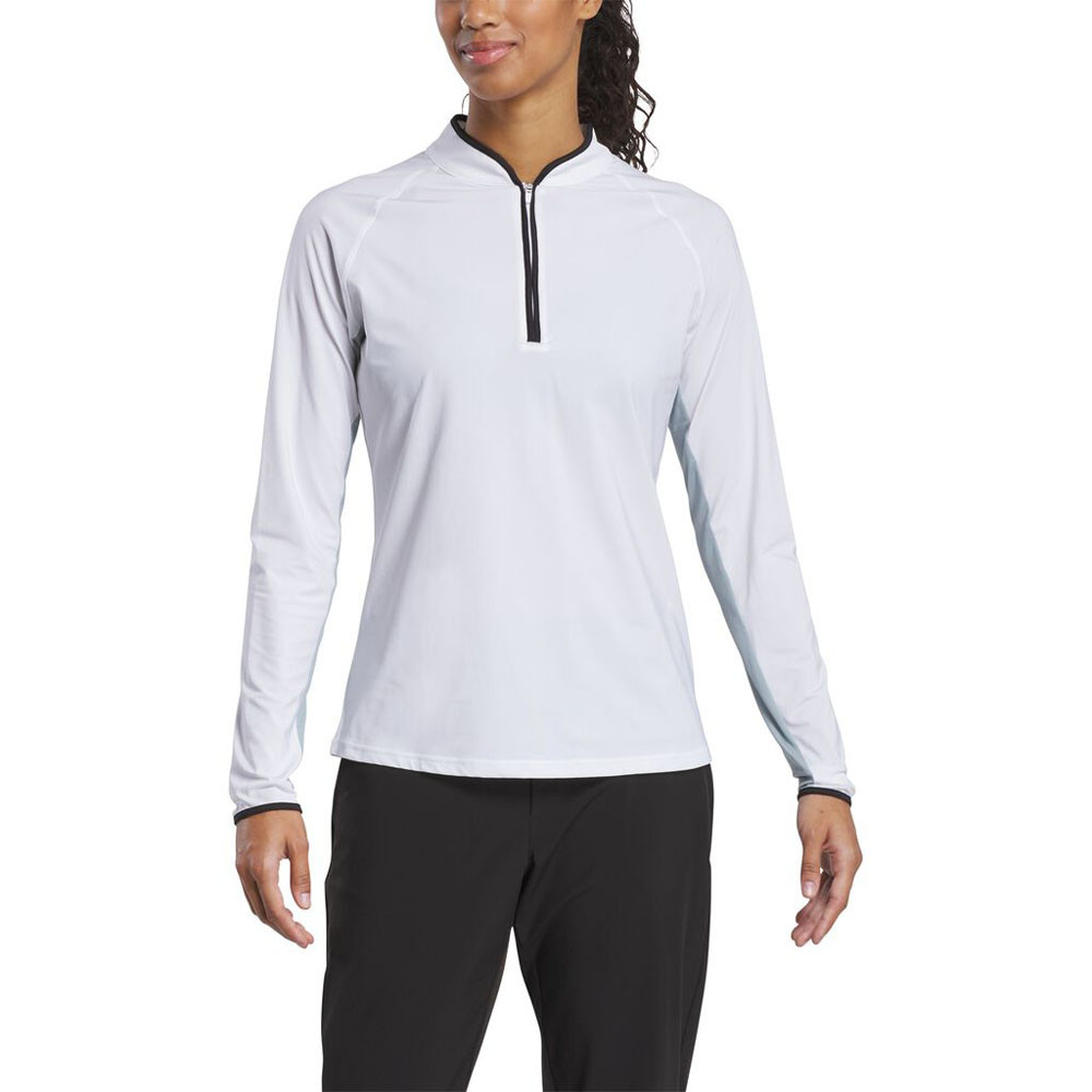 FootJoy Women's Quarter-Zip Long Sleeve Sun Protection Shirt