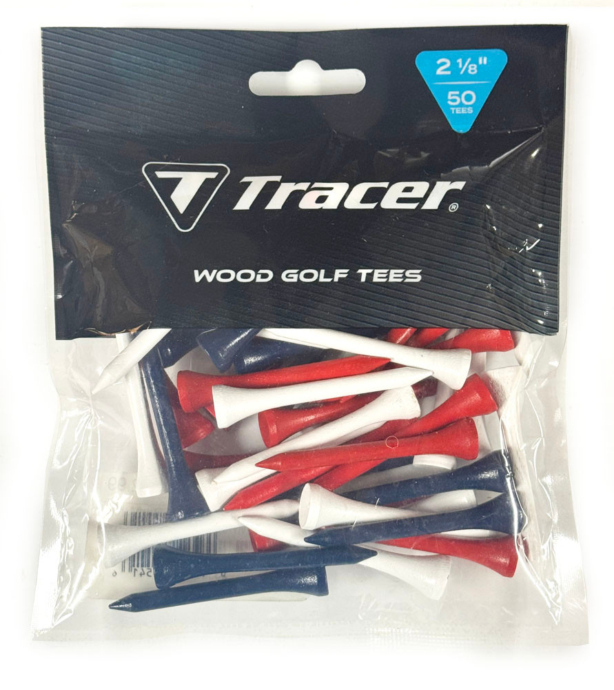Tracer Wood Golf Tees 2 1/8