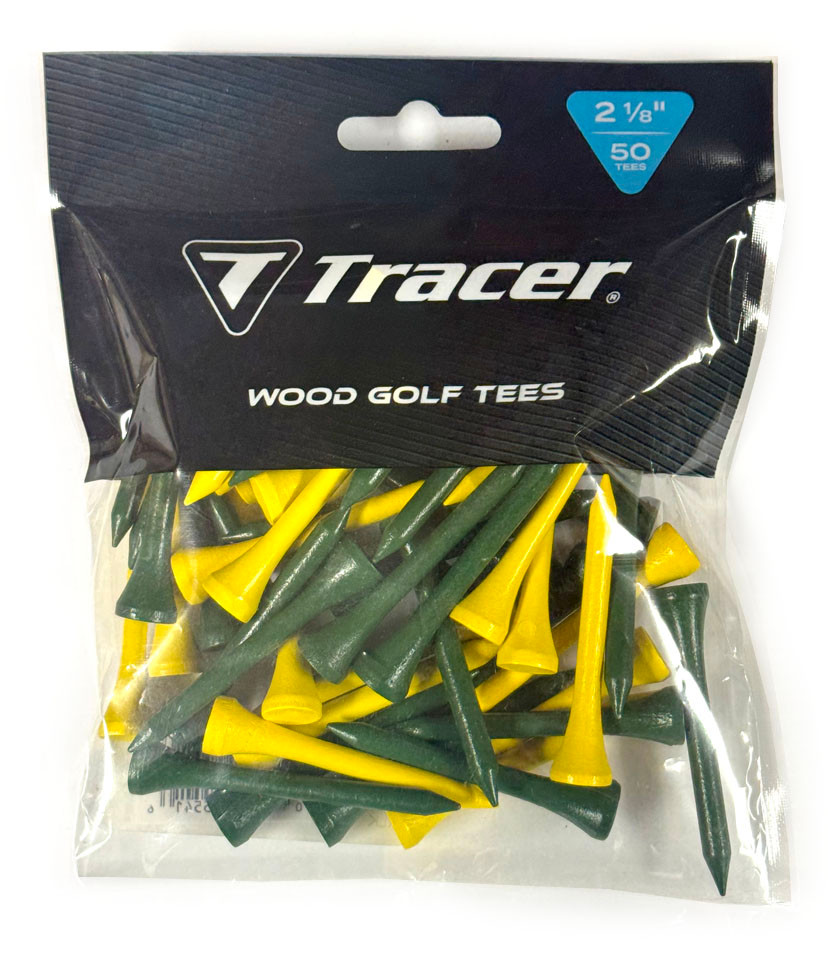 Tracer Wood Golf Tees 2 1/8