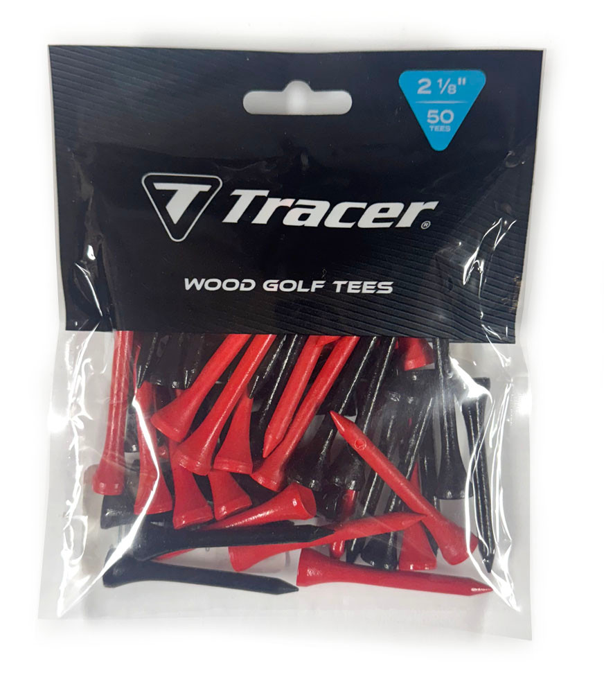 Tracer Wood Golf Tees 2 1/8