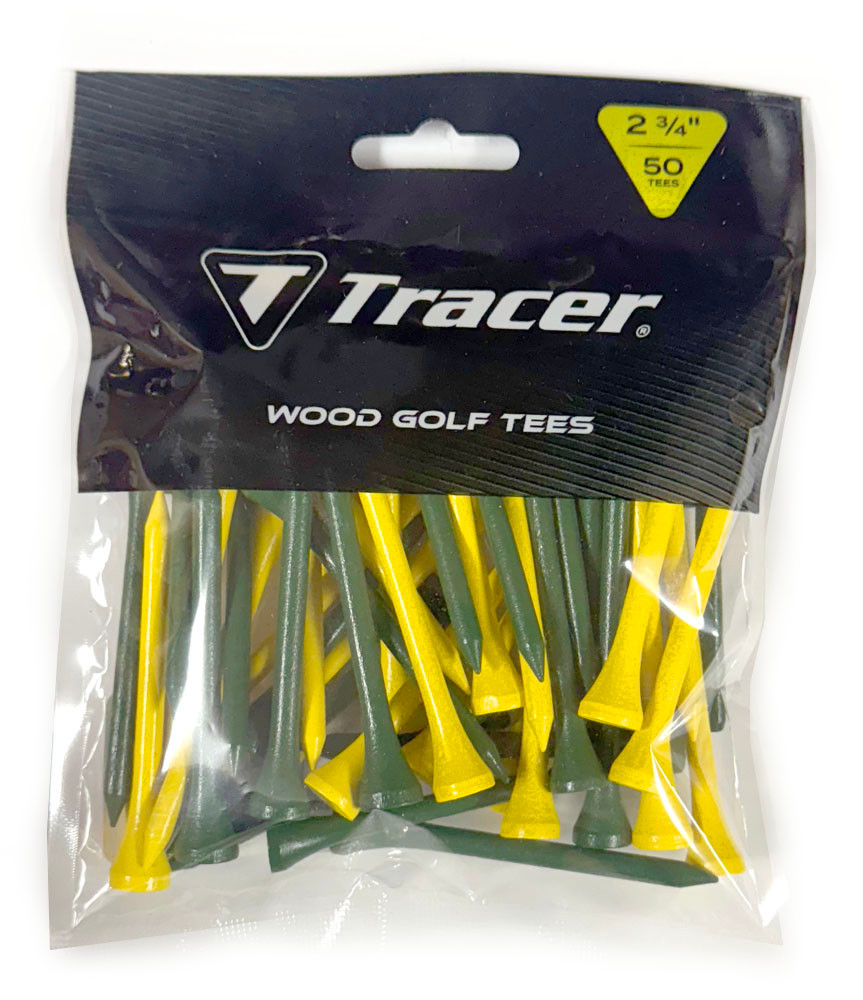 Tracer Wood Golf Tees 2 3/4