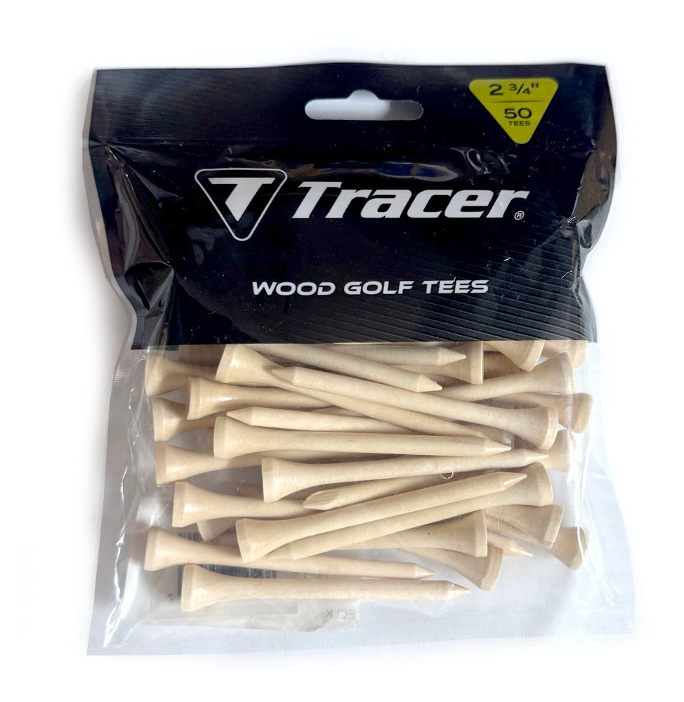 Tracer Wood Golf Tees 2 3/4
