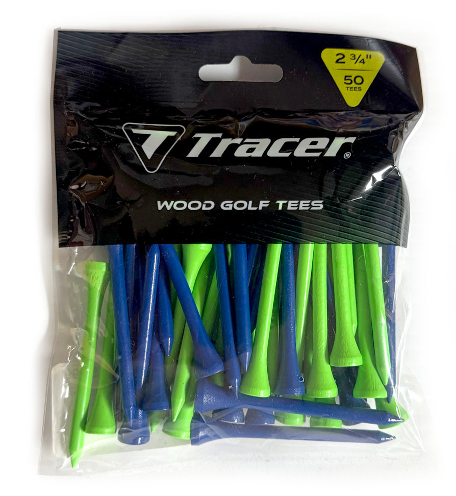 Tracer Wood Golf Tees 2 3/4
