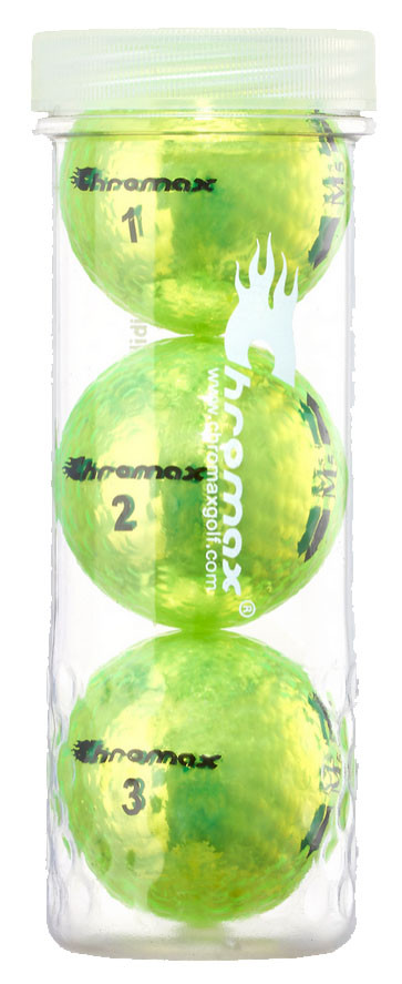 Chromax M5 Reflective Color Golf Balls | Fiddler's Green