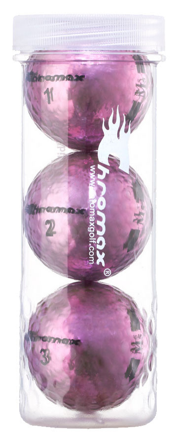 Chromax M5 Reflective Color Golf Balls | Fiddler's Green