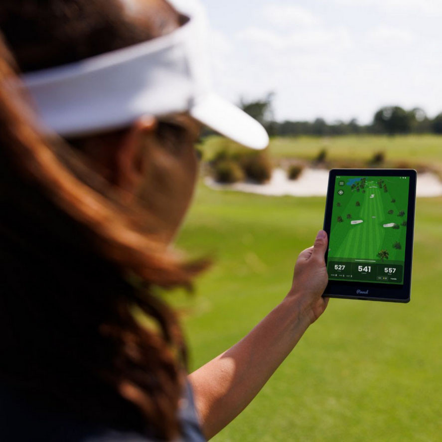 Pinned The Caddie Portable GPS Golf Tablet | Fiddler's Green