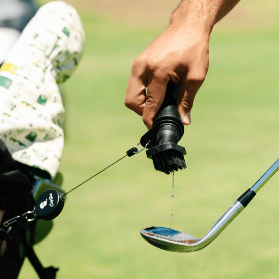 ボディ・フェイスケア golf0330 Caddy Splash Original Golf Club Water Brush Cleaner - Black