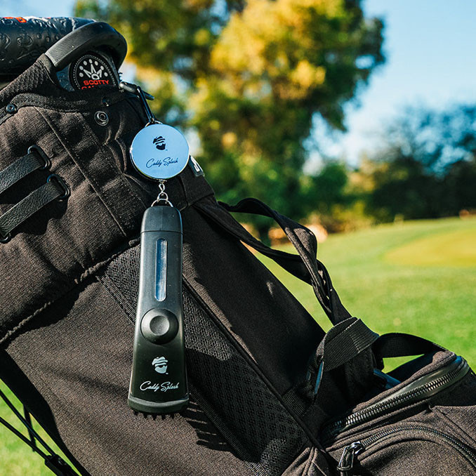 Caddy Splash Golf Club Water Brush Pro Cleaner - Black | Fiddler's