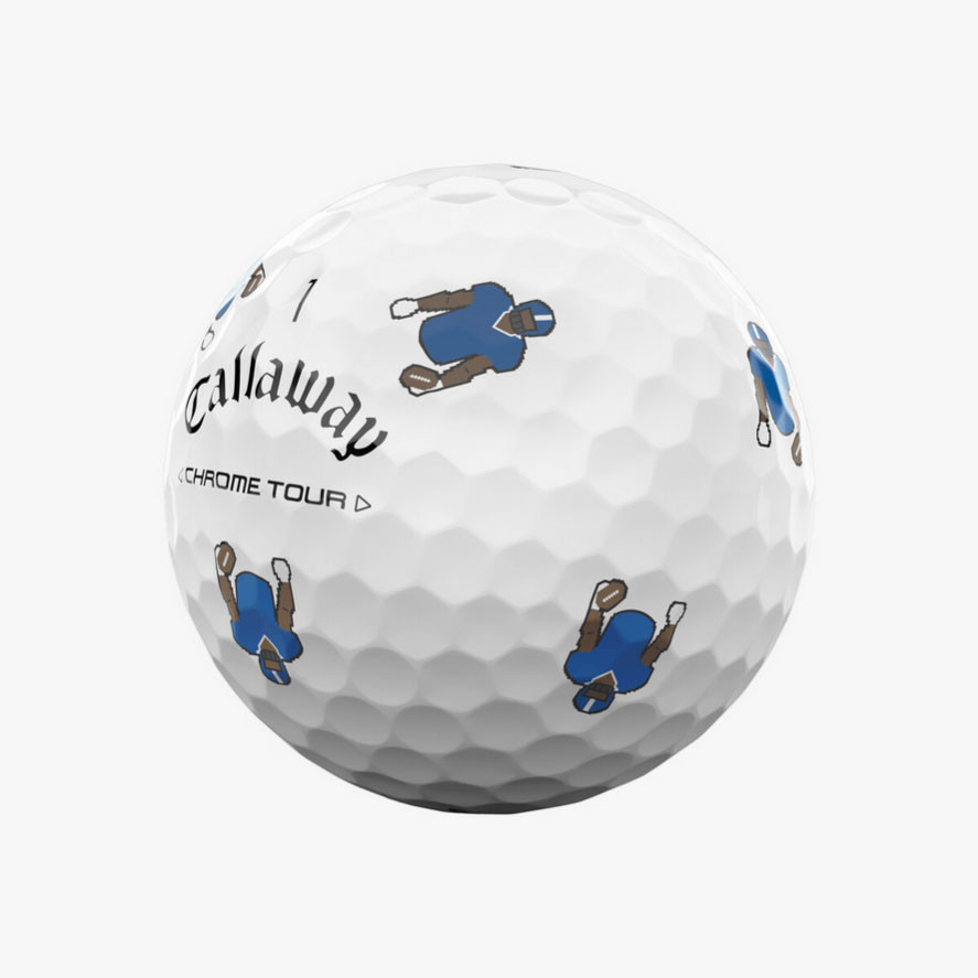 Callaway Chrome Tour Retro Football Golf Balls | Fiddler's Green