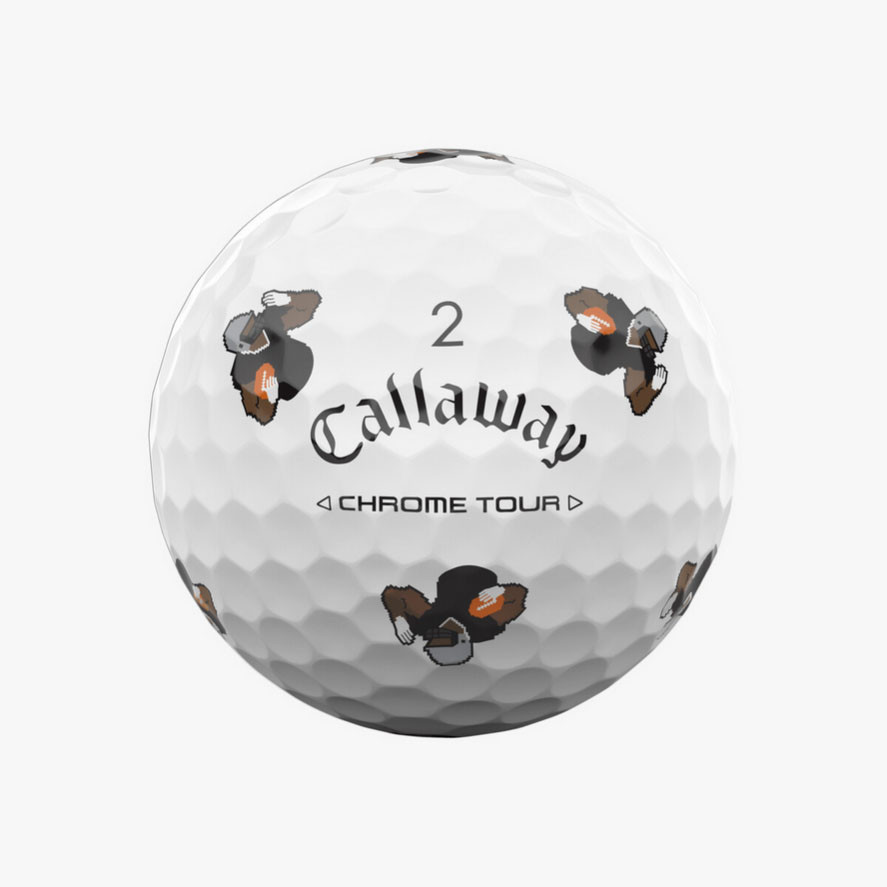 Callaway Chrome Tour Retro Football Golf Balls | Fiddler's Green