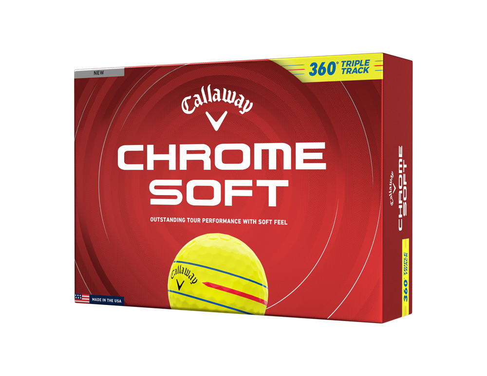 Callaway Chrome Soft 360 Triple Track Golf Balls | Fiddler's Green