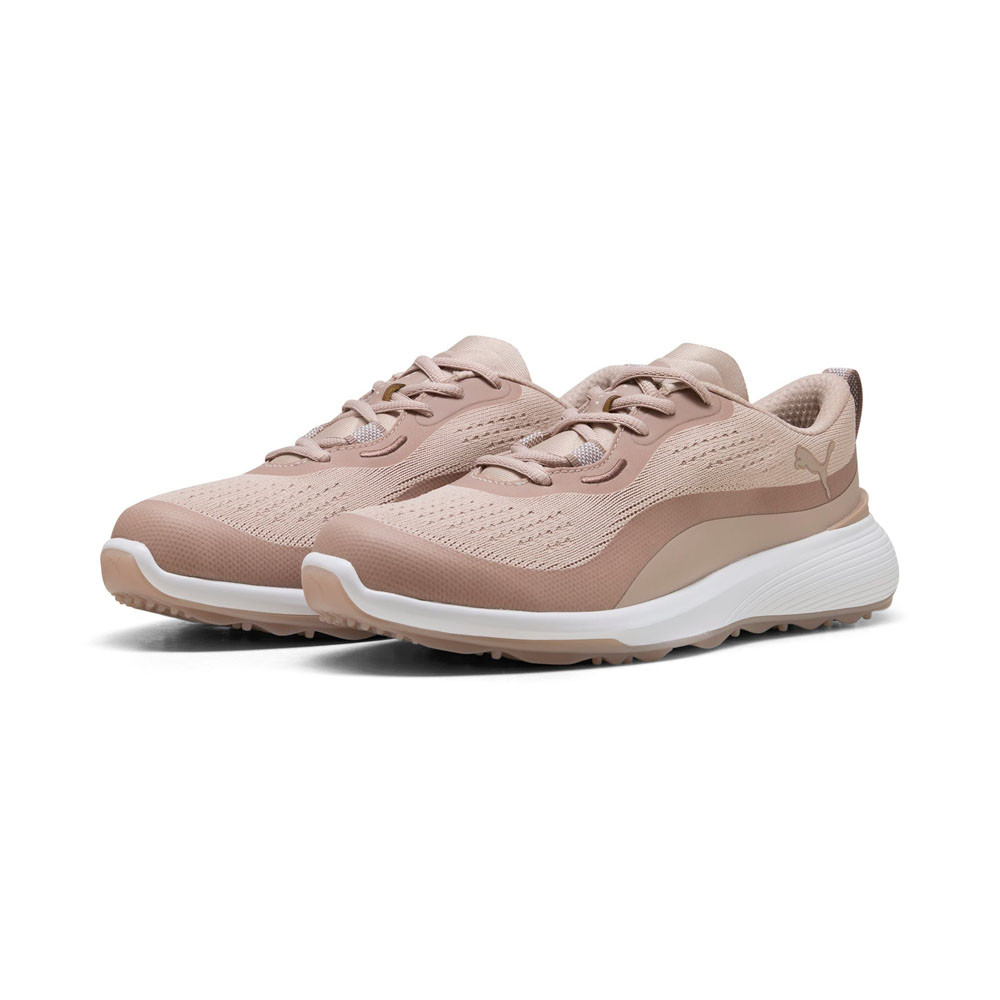 PUMA ゴルフシューズ ベージュ・茶色・ピンク Puma Women's Gruve Sport Spikeless Golf Shoe | Fiddler's Green