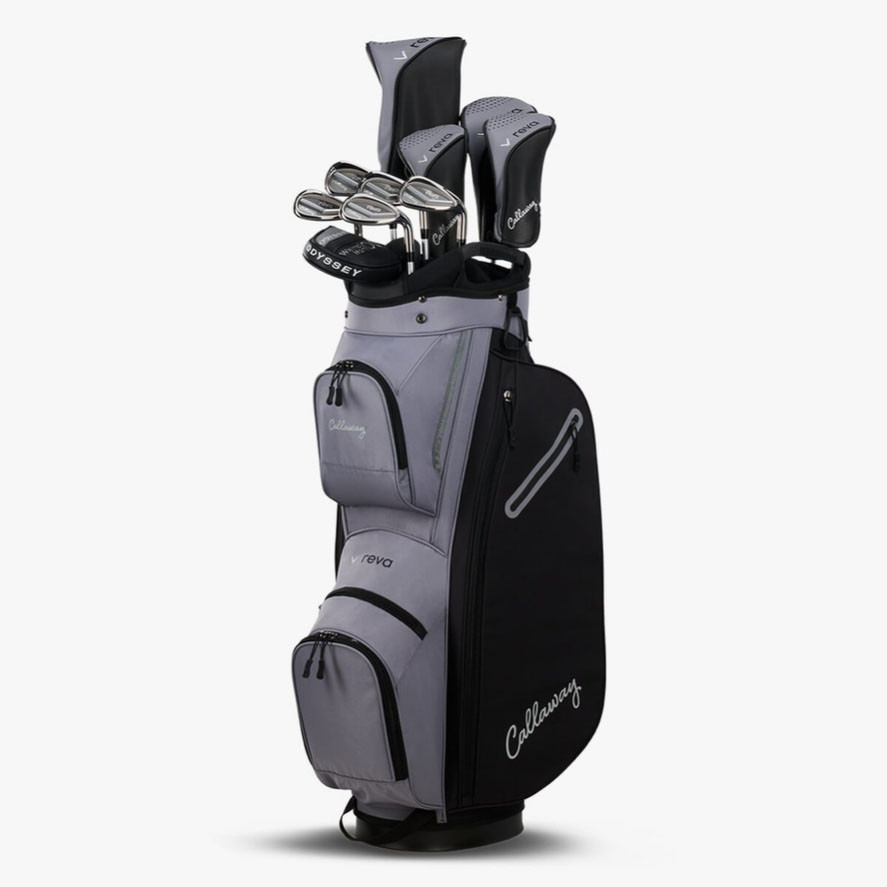 Callaway Women's 26 REVA Black 11 pc Cart Bag Complete Set