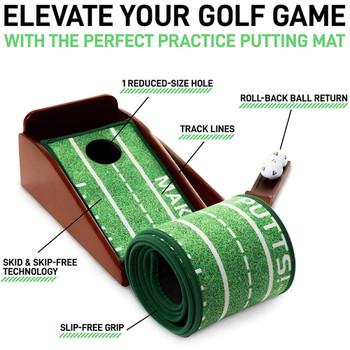 Perfect Practice Putting Mat Compact Edition (8ft)